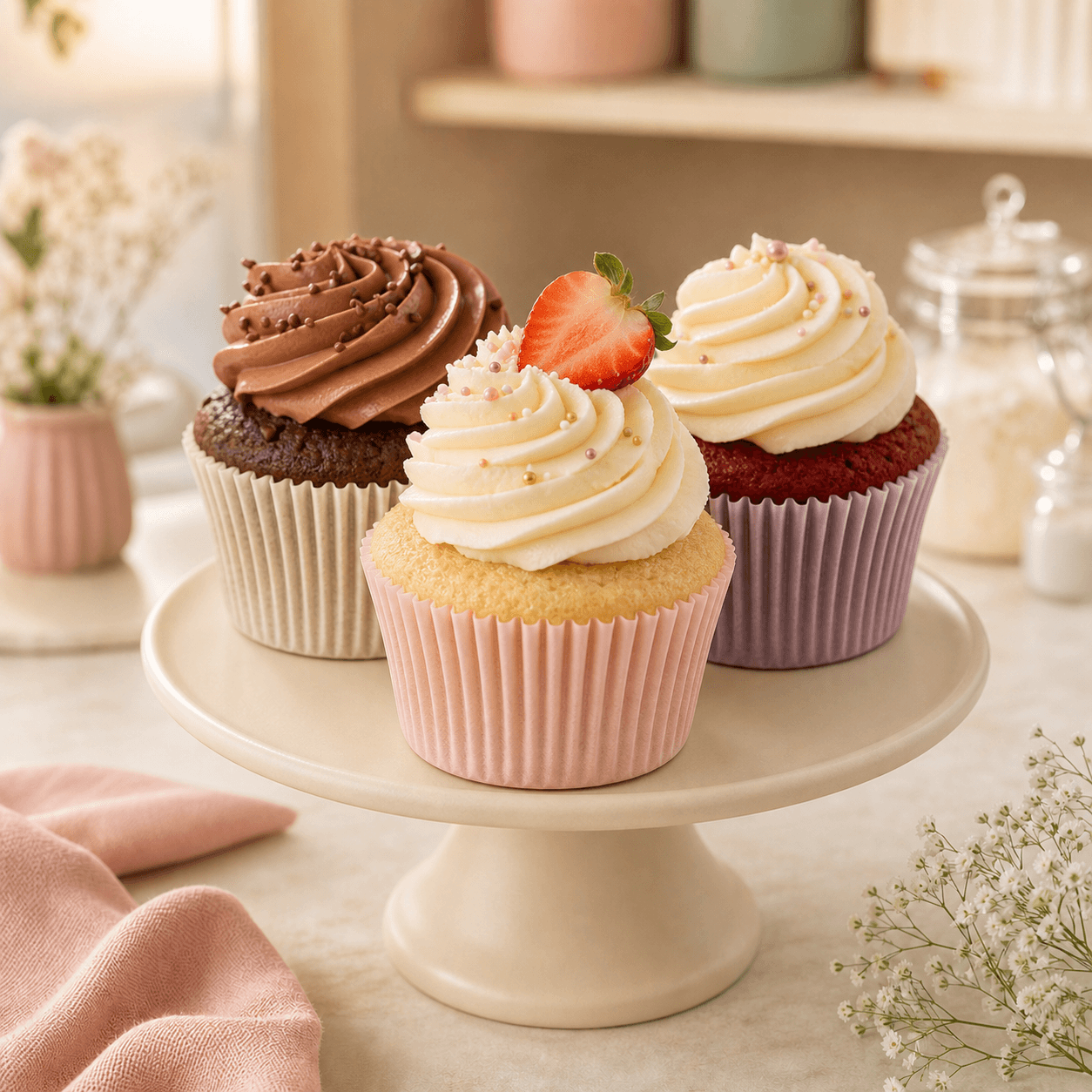 Foto de Cupcake com Buttercream