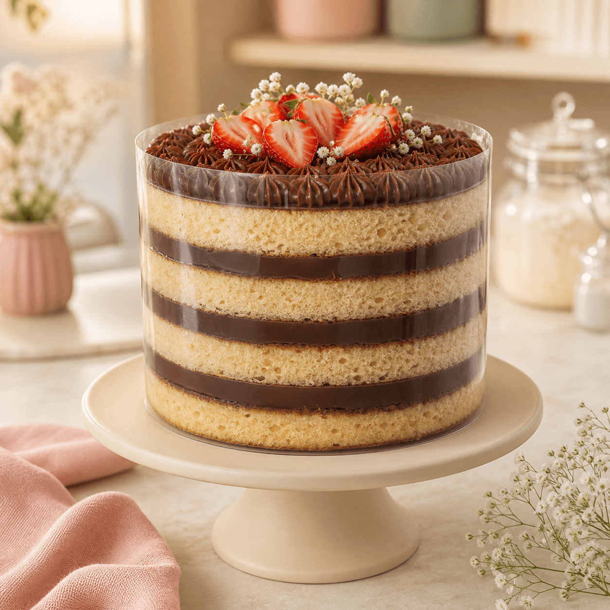 Foto de Naked Cake no Acetato - Tradicional